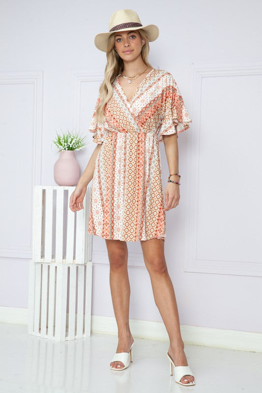 Summer Day Wrap Dress