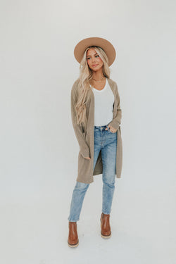 Undeniable Classic Cardigan - Mocha