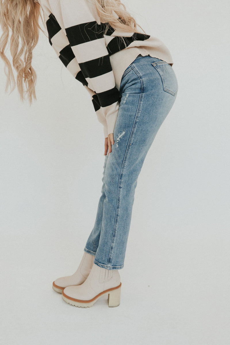 Walk This Way Straight Leg Jeans