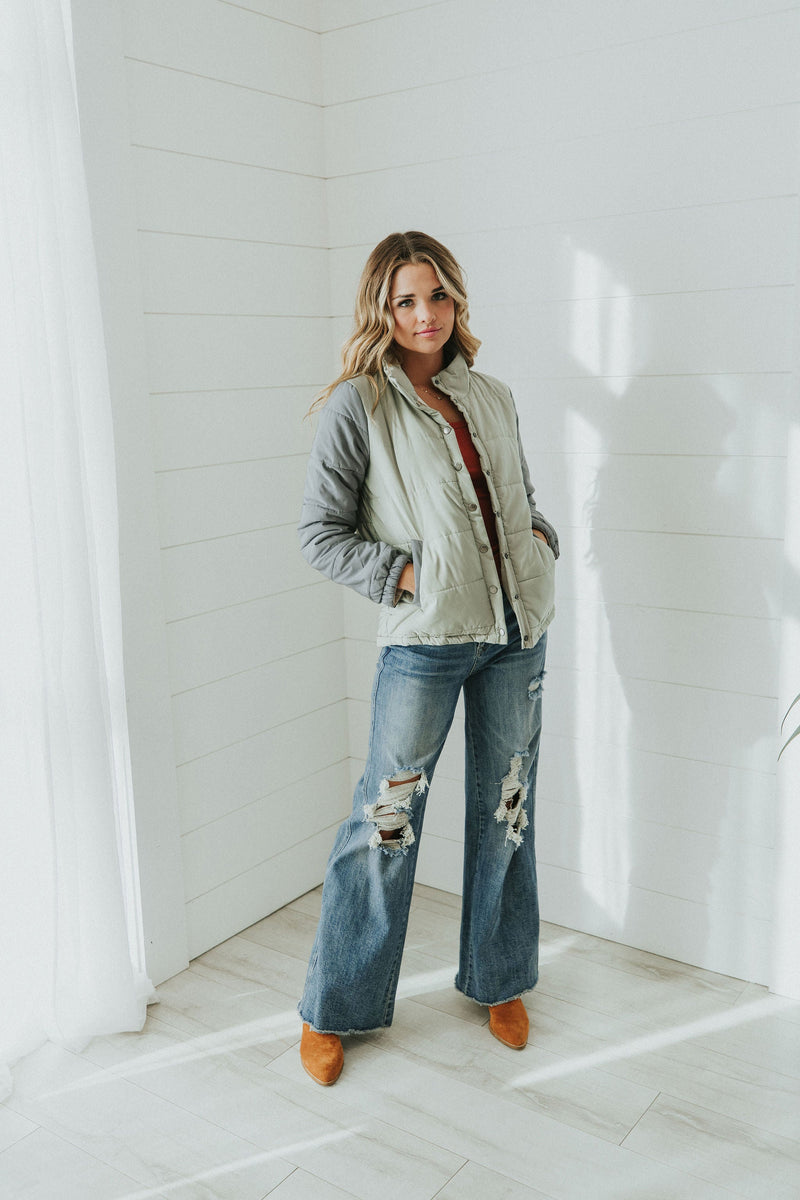 Moving On Reversible Puffer Jacket