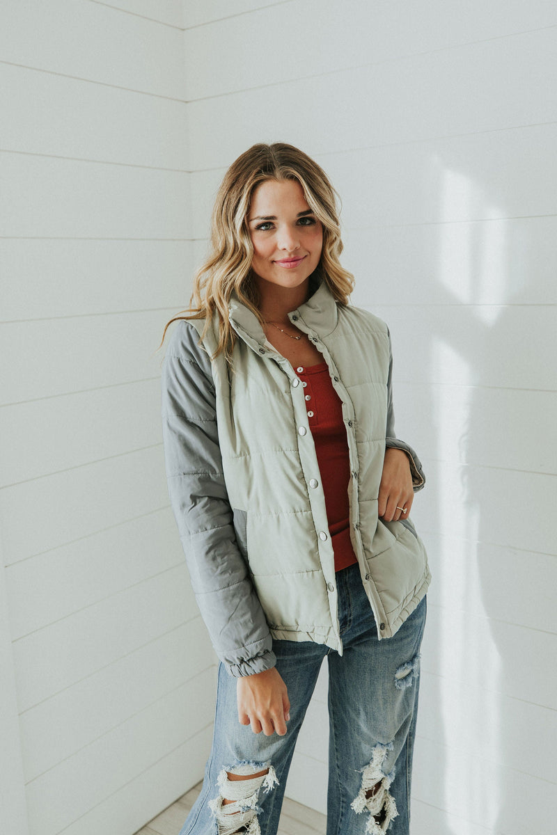 Moving On Reversible Puffer Jacket