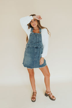 Sonny Denim Overall Dress