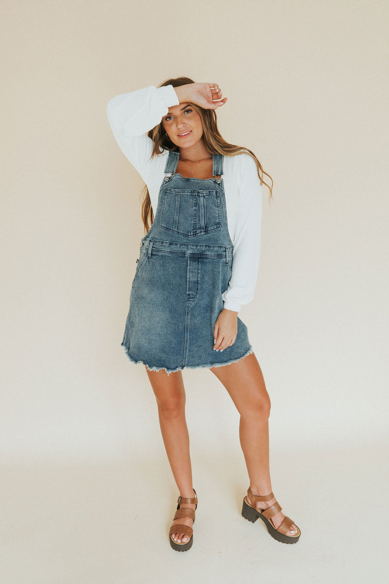 Sonny Denim Overall Dress