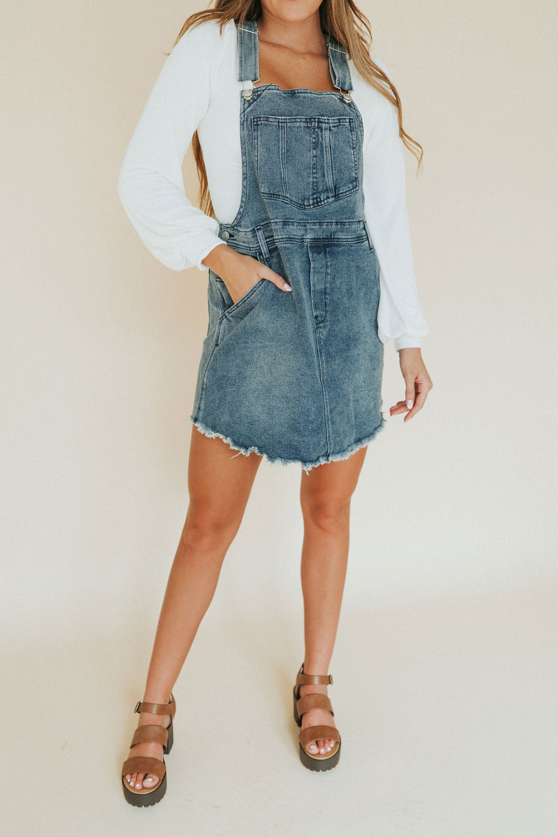 Sonny Denim Overall Dress