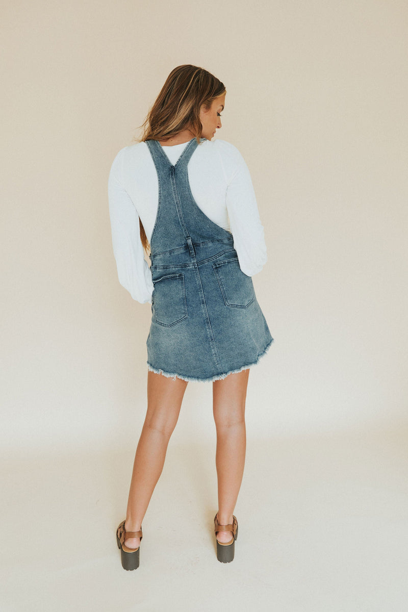 Sonny Denim Overall Dress