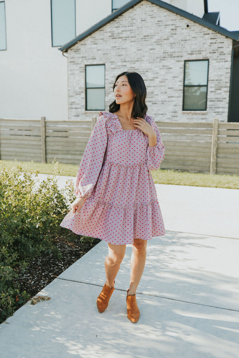 All You Love Textured Dress
