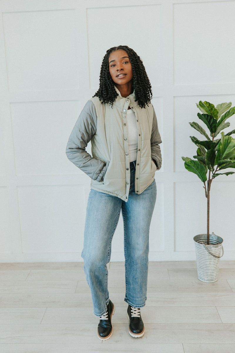 Moving On Reversible Puffer Jacket