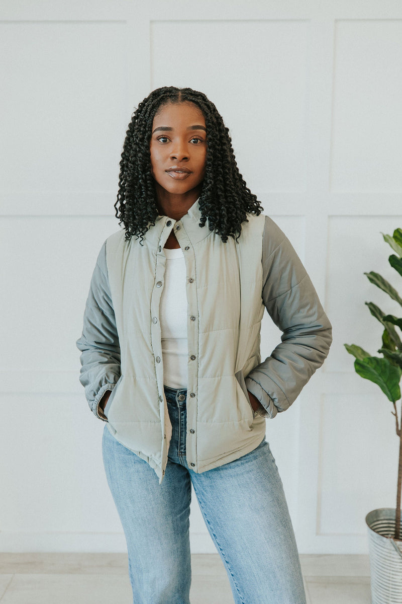 Moving On Reversible Puffer Jacket