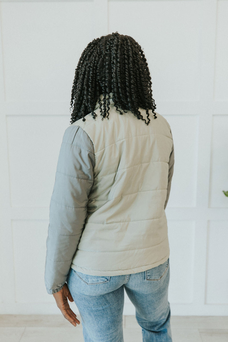 Moving On Reversible Puffer Jacket