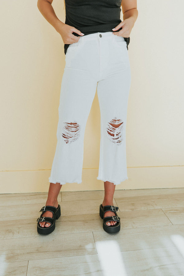Wish For Fun Distressed Jeans