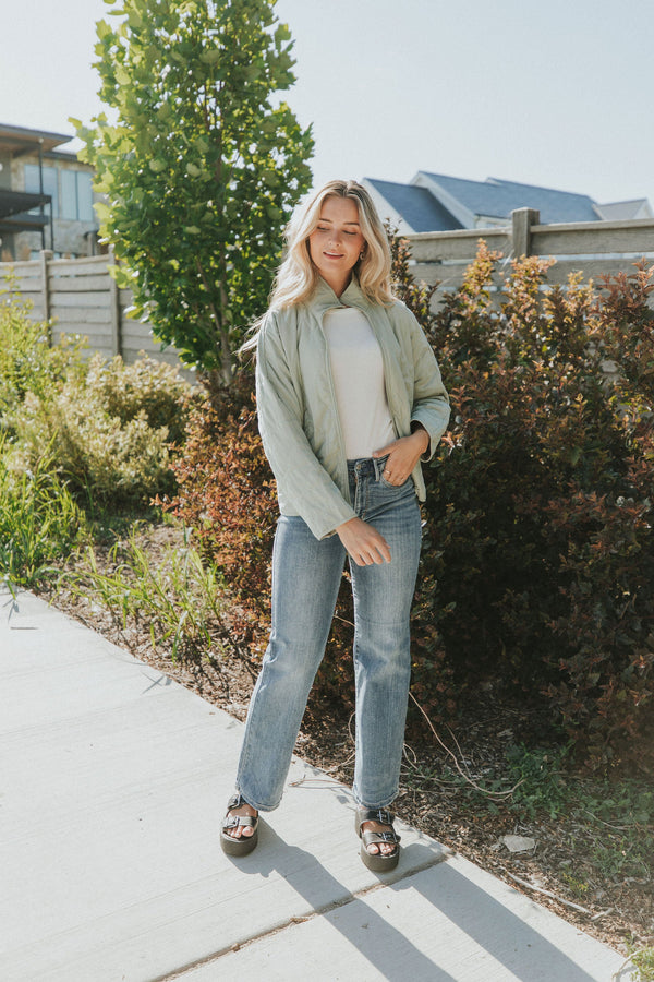 Show Up Hot Quilted Jacket