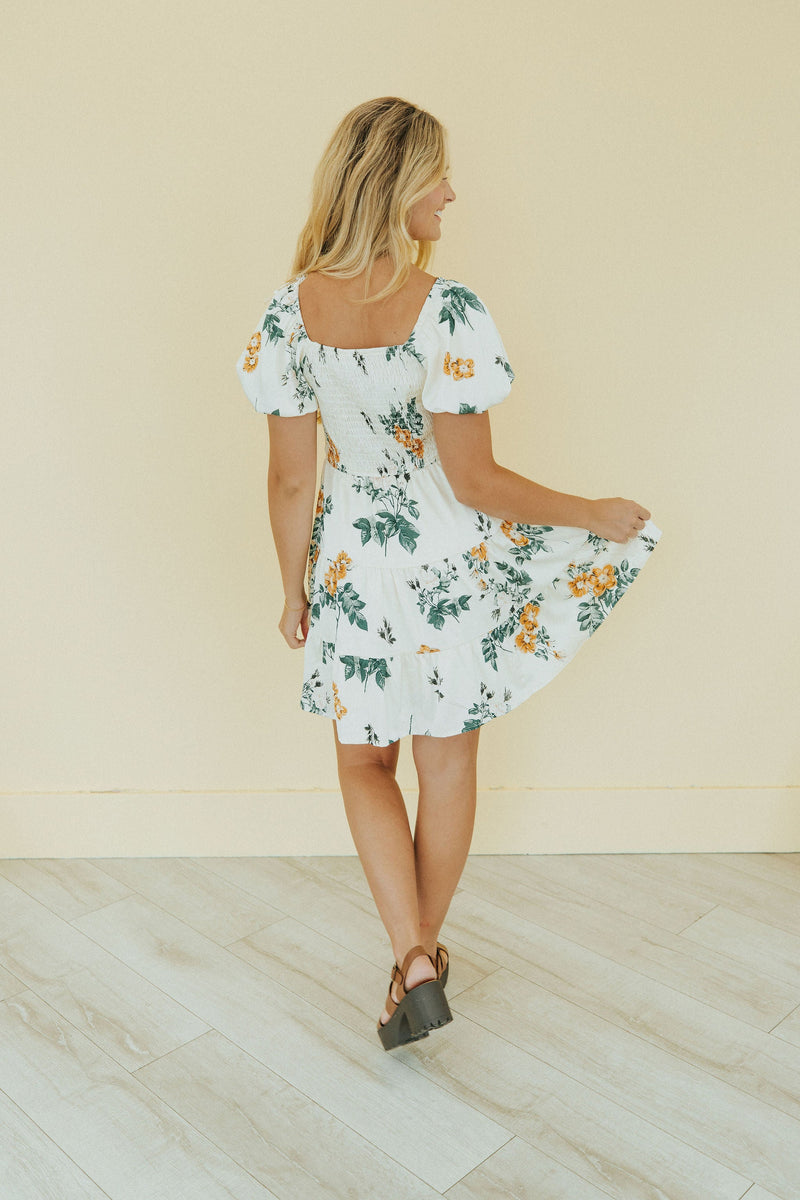 Where To Begin Floral Dress