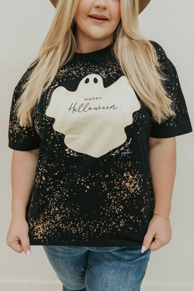 Happy Halloween Ghost Tee