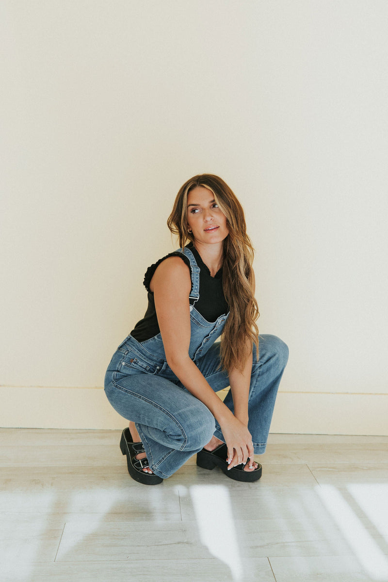 Hear Me Out Denim Overalls