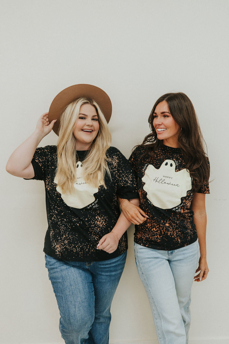 Happy Halloween Ghost Tee