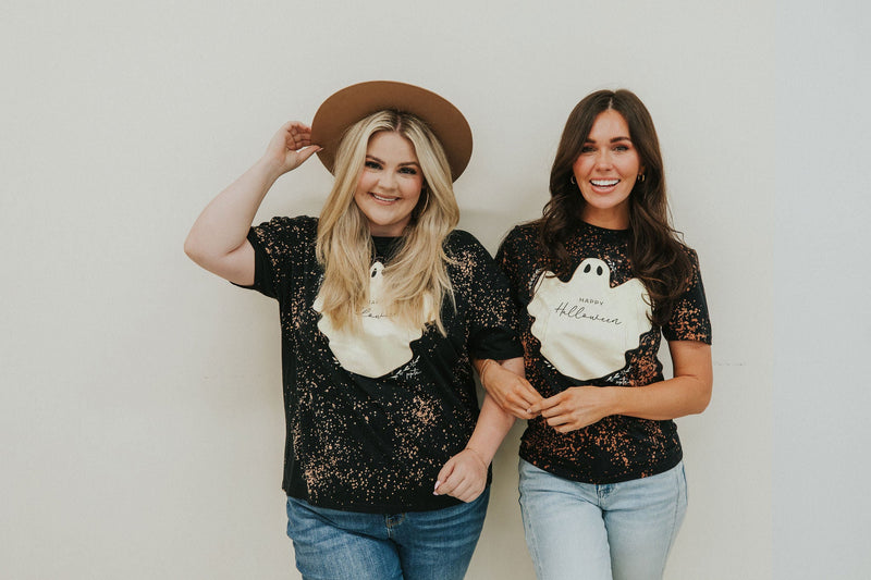 Happy Halloween Ghost Tee