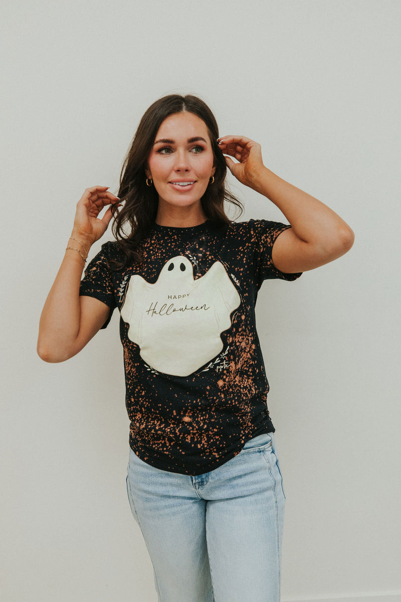 Happy Halloween Ghost Tee