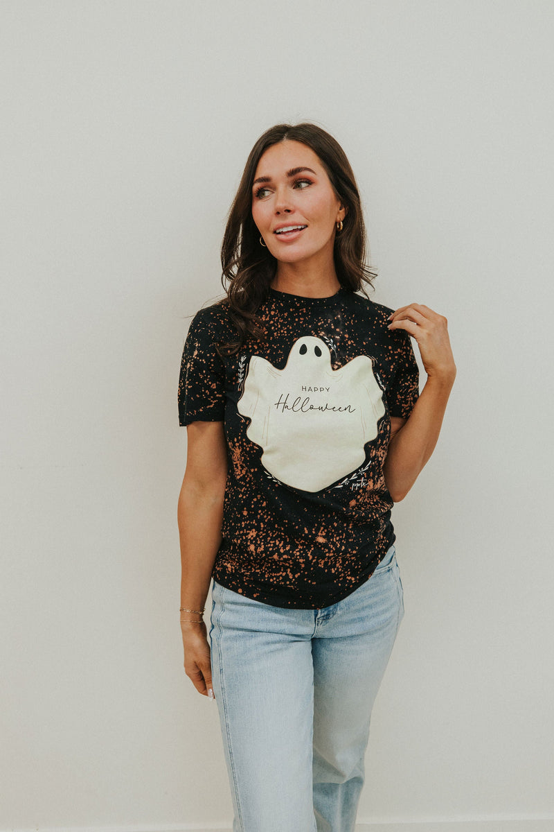 Happy Halloween Ghost Tee