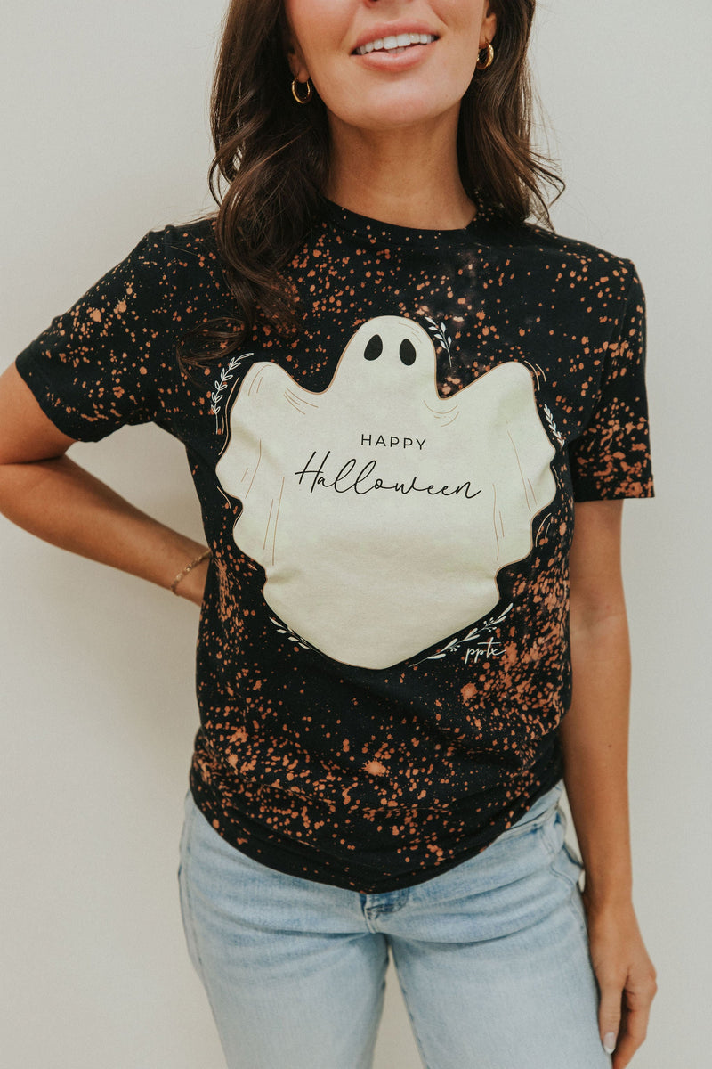 Happy Halloween Ghost Tee