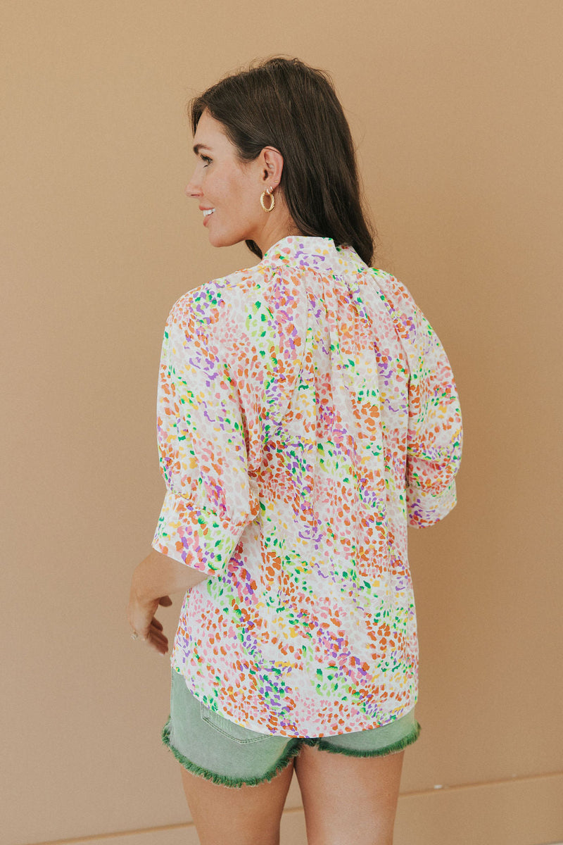 Ease On By V-Neck Top