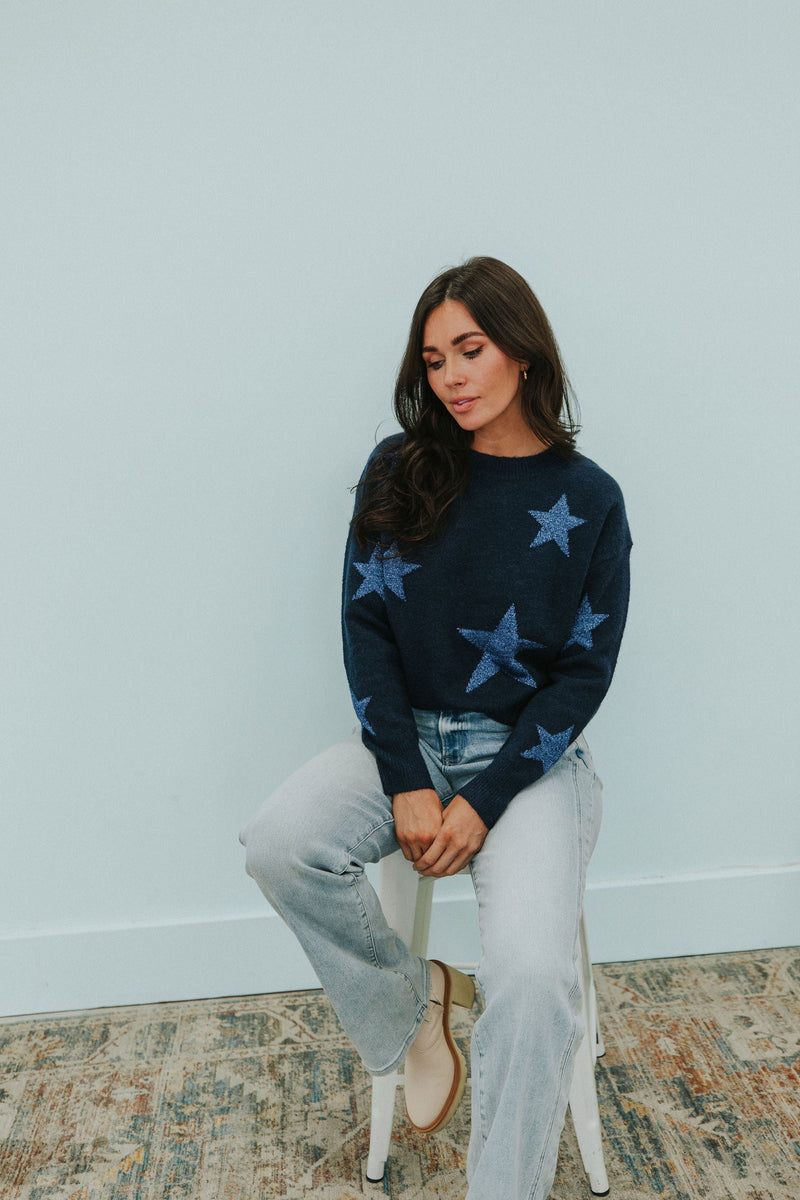 Doing Good Star Sweater