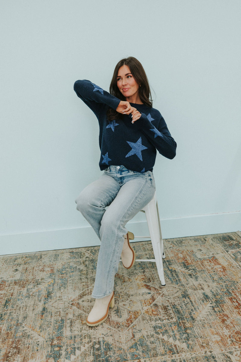 Doing Good Star Sweater