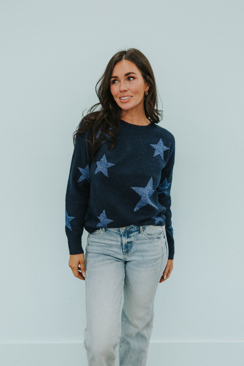 Doing Good Star Sweater