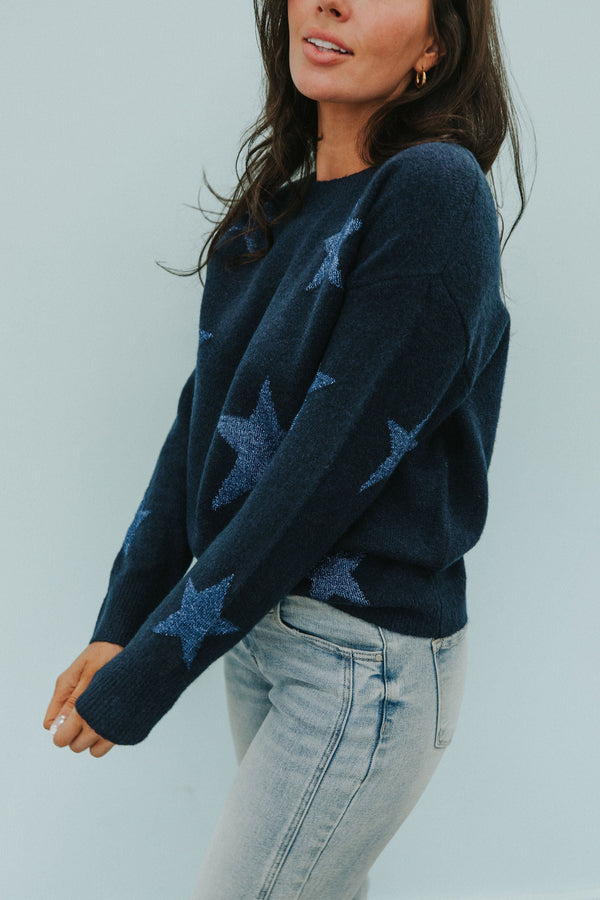Doing Good Star Sweater
