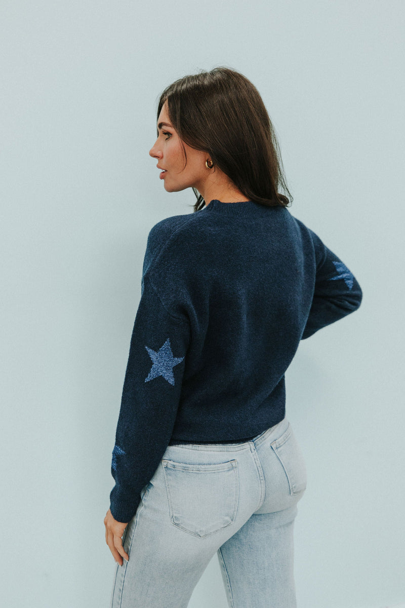 Doing Good Star Sweater