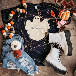 Happy Halloween Ghost Tee