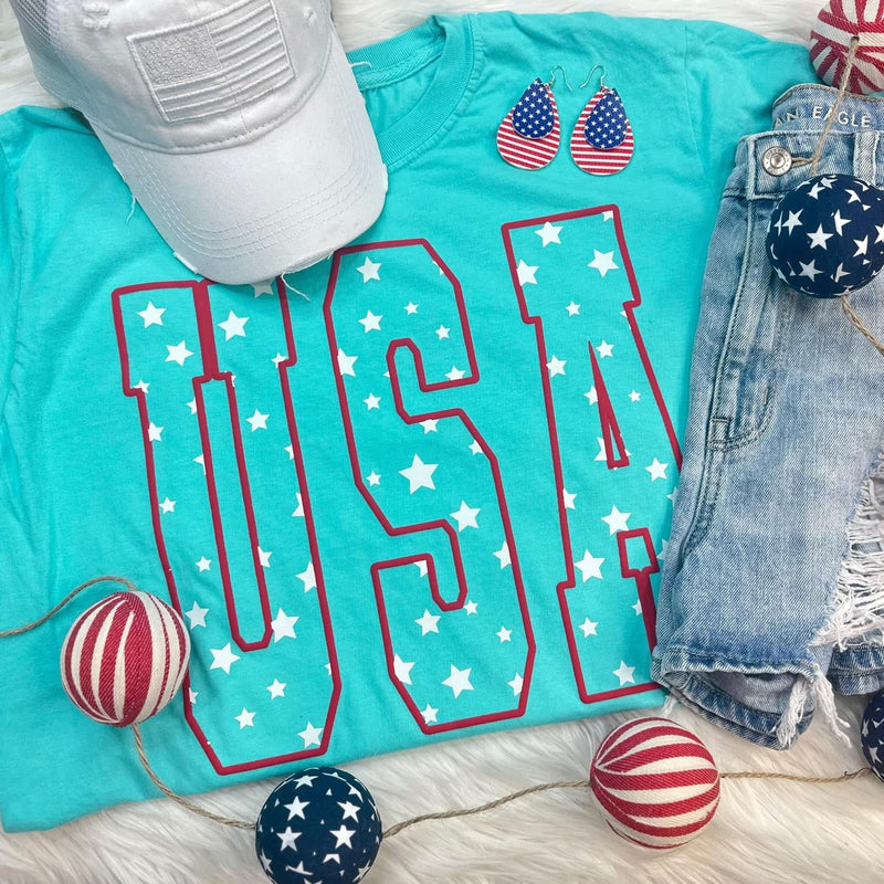 USA Puff Tee + Tank