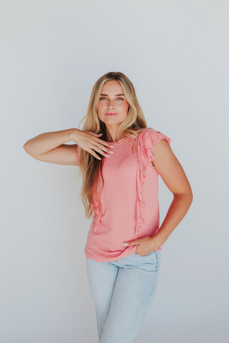 Effortless Style Ruffled Top