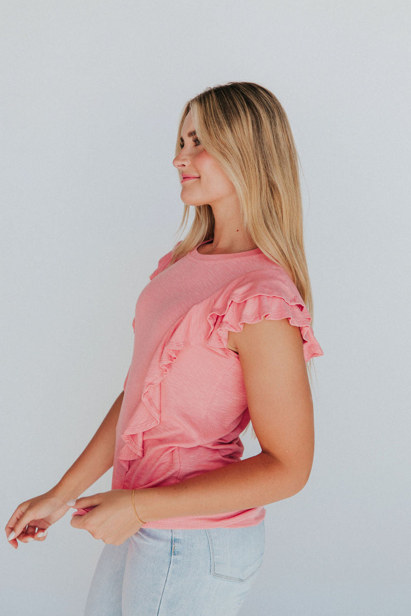 Effortless Style Ruffled Top