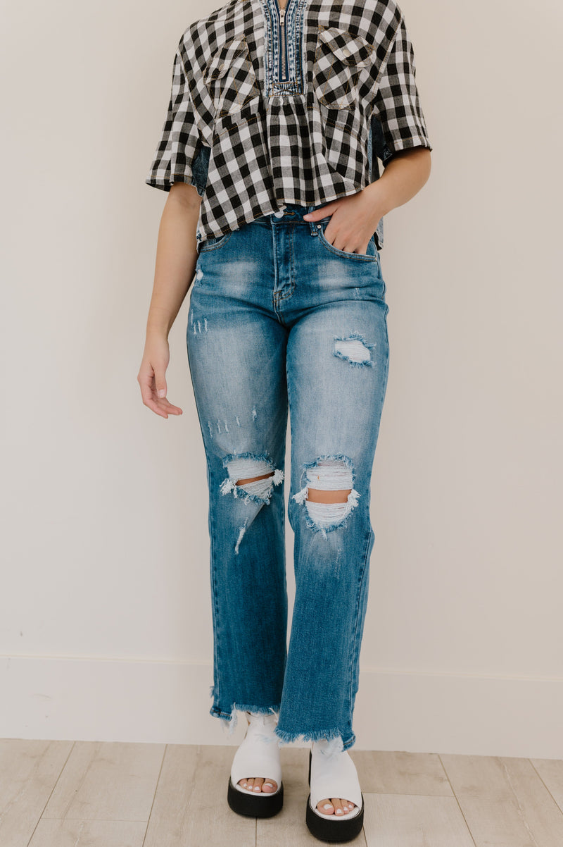 Proof Of Sass Wide Leg Jeans