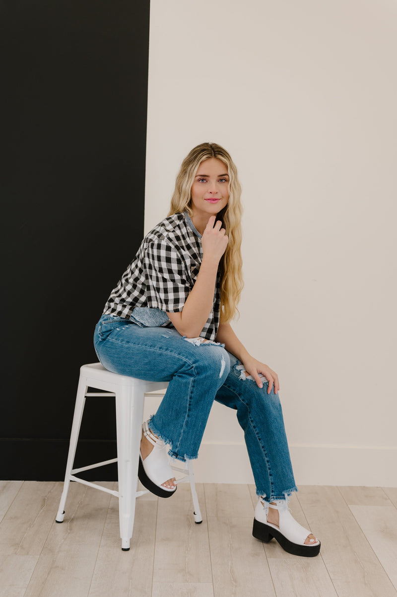 Proof Of Sass Wide Leg Jeans