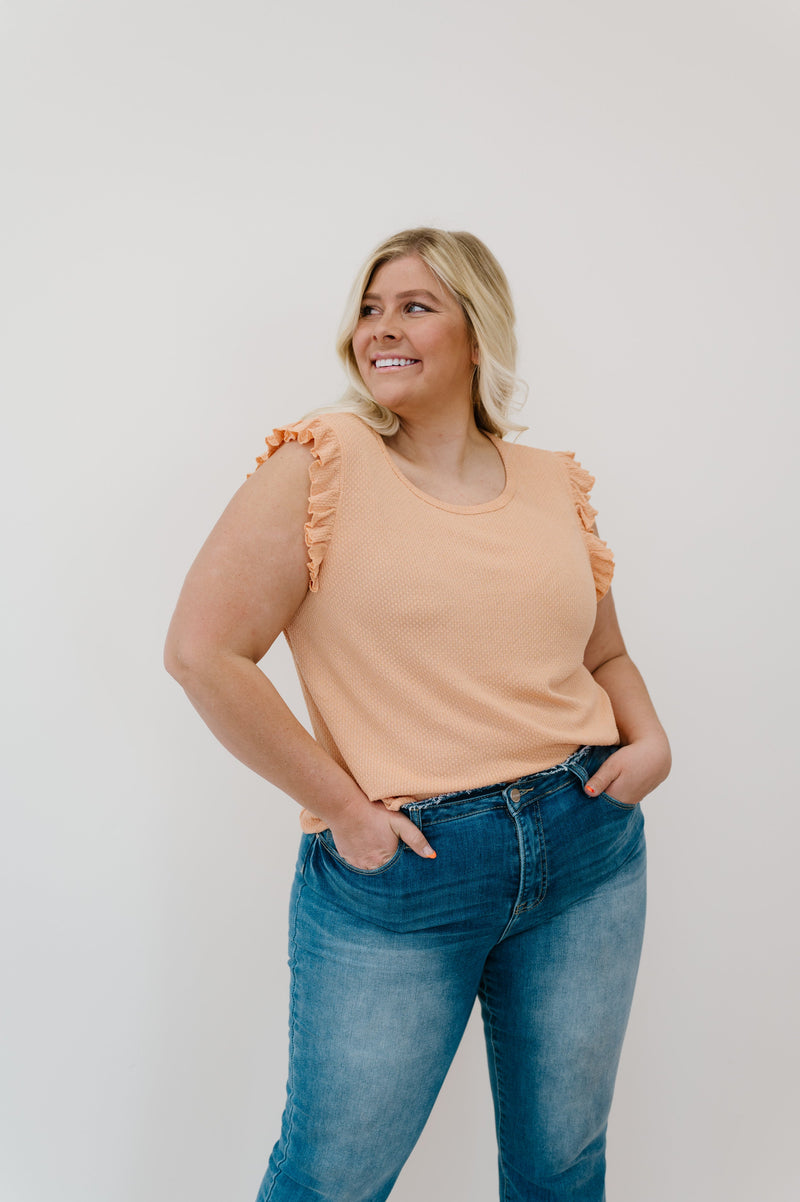 Call Me Darling Ruffle Sleeve Tank