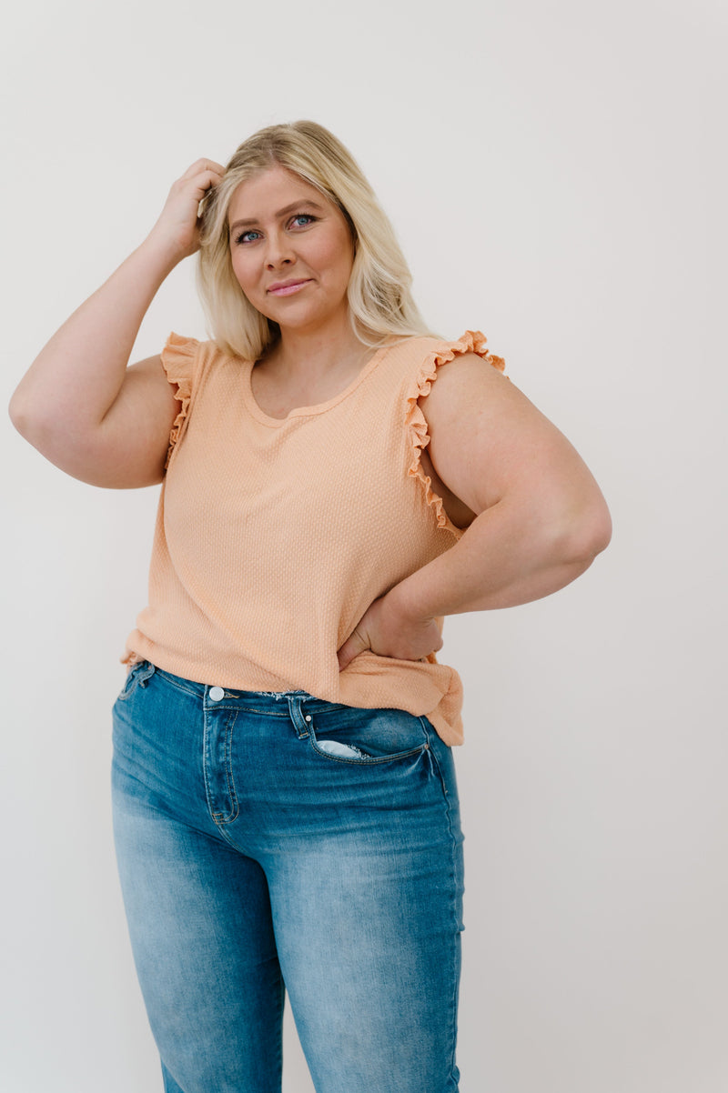 Call Me Darling Ruffle Sleeve Tank