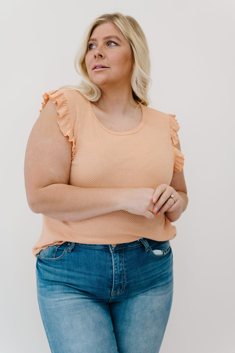 Call Me Darling Ruffle Sleeve Tank