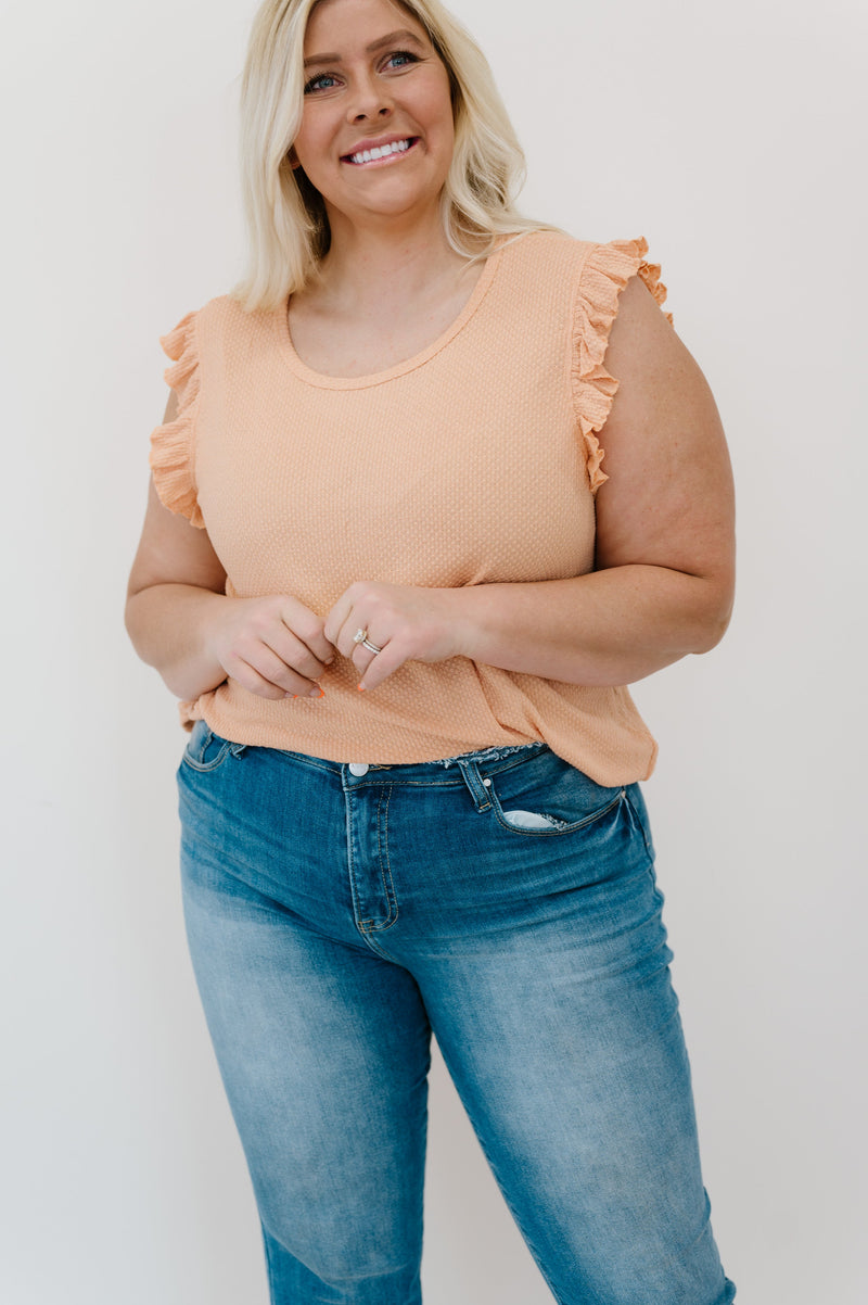 Call Me Darling Ruffle Sleeve Tank