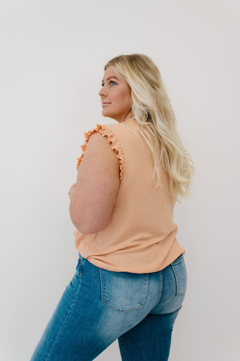 Call Me Darling Ruffle Sleeve Tank