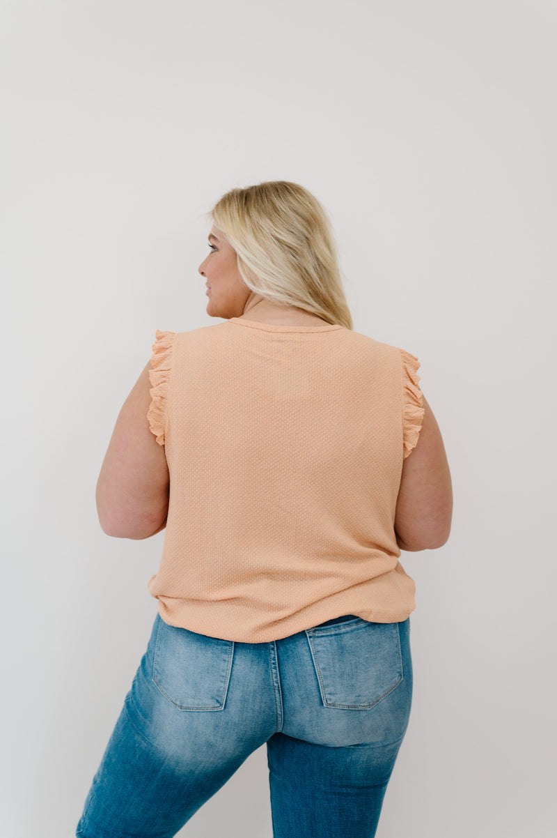Call Me Darling Ruffle Sleeve Tank