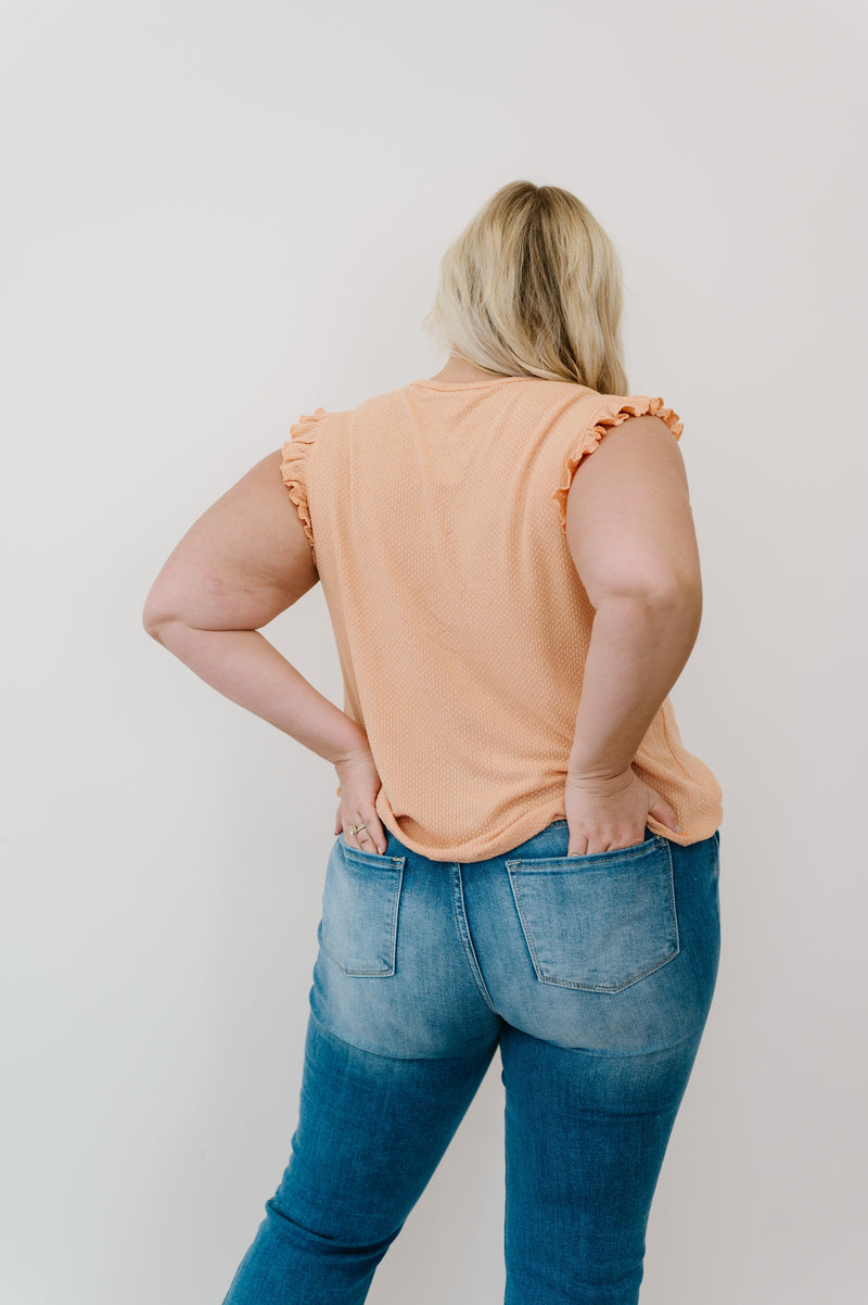 Call Me Darling Ruffle Sleeve Tank