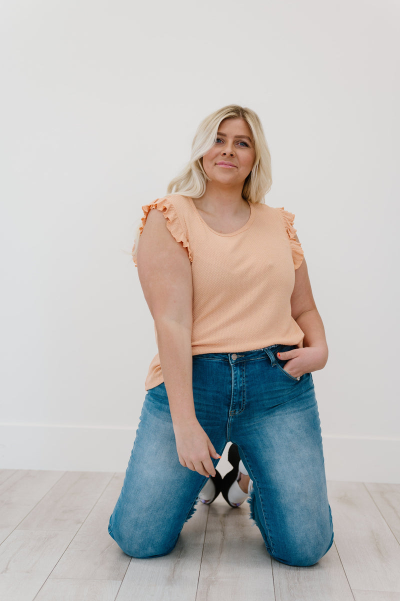 Call Me Darling Ruffle Sleeve Tank