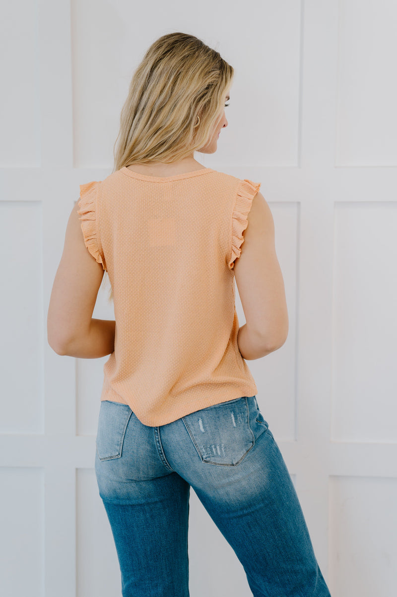 Call Me Darling Ruffle Sleeve Tank