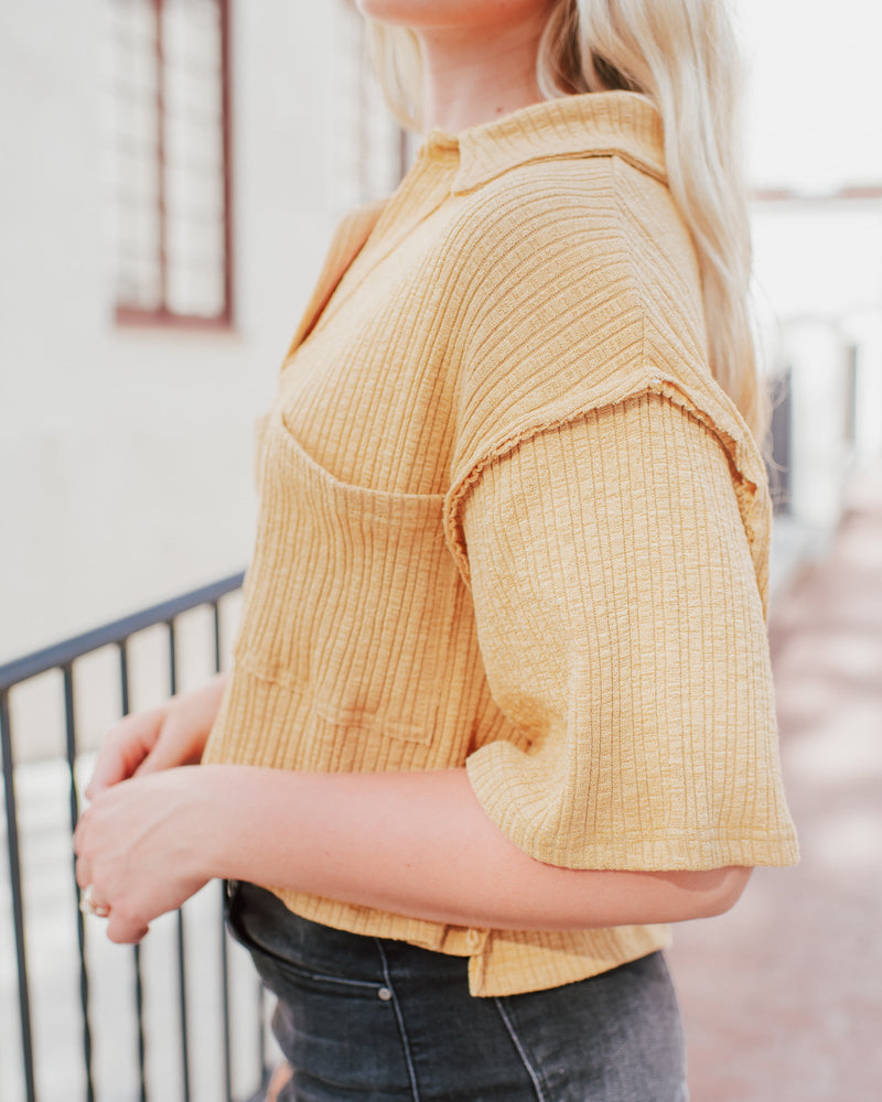 All I Could Ask For Ribbed Top