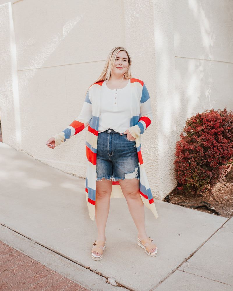 High Hopes Distressed Shorts