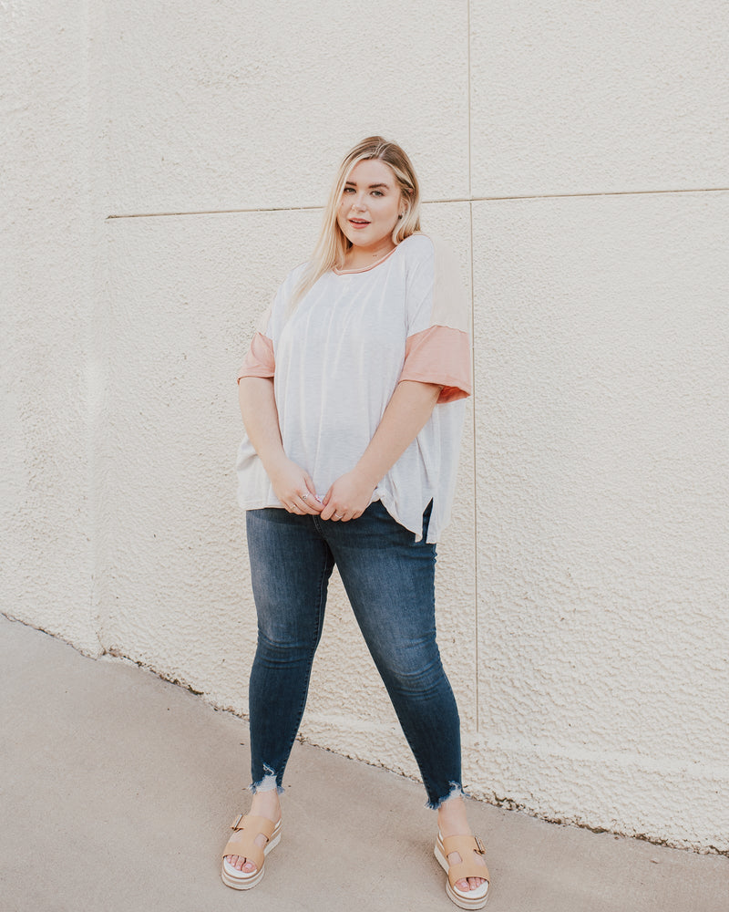 On The Move Contrast Top