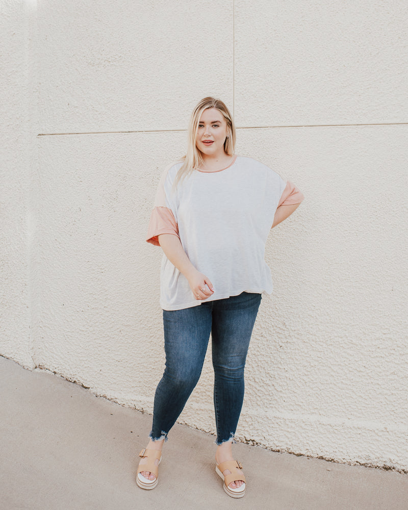 On The Move Contrast Top