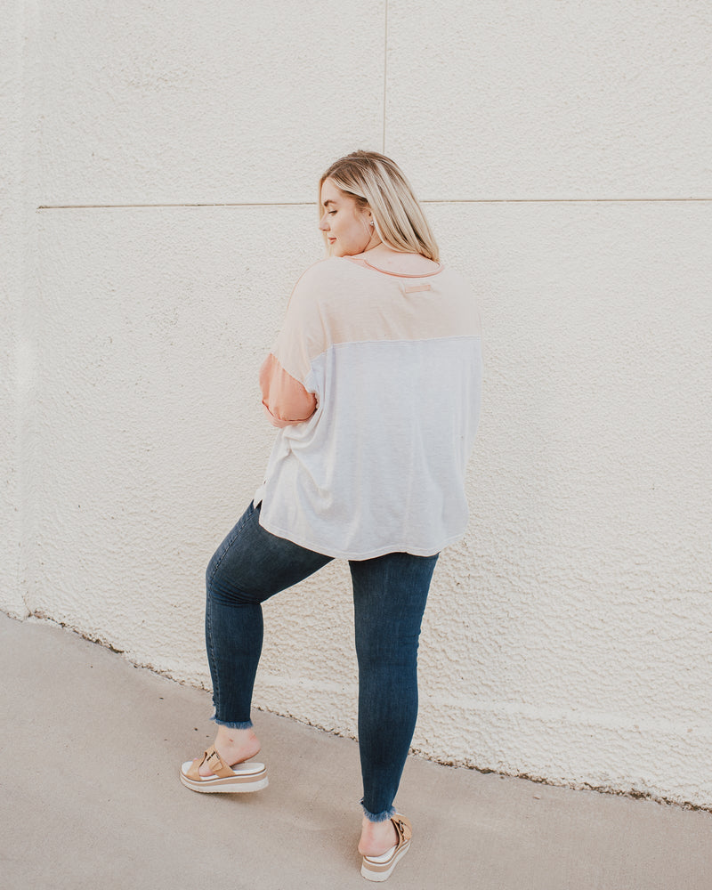 On The Move Contrast Top