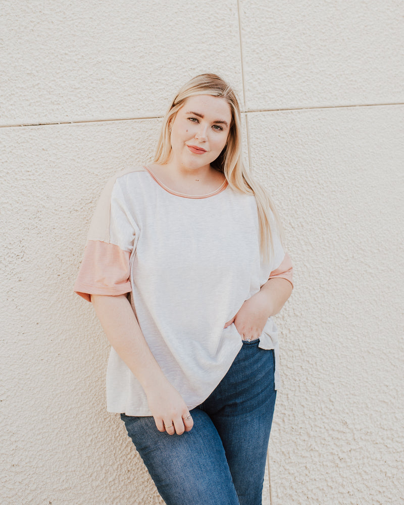 On The Move Contrast Top